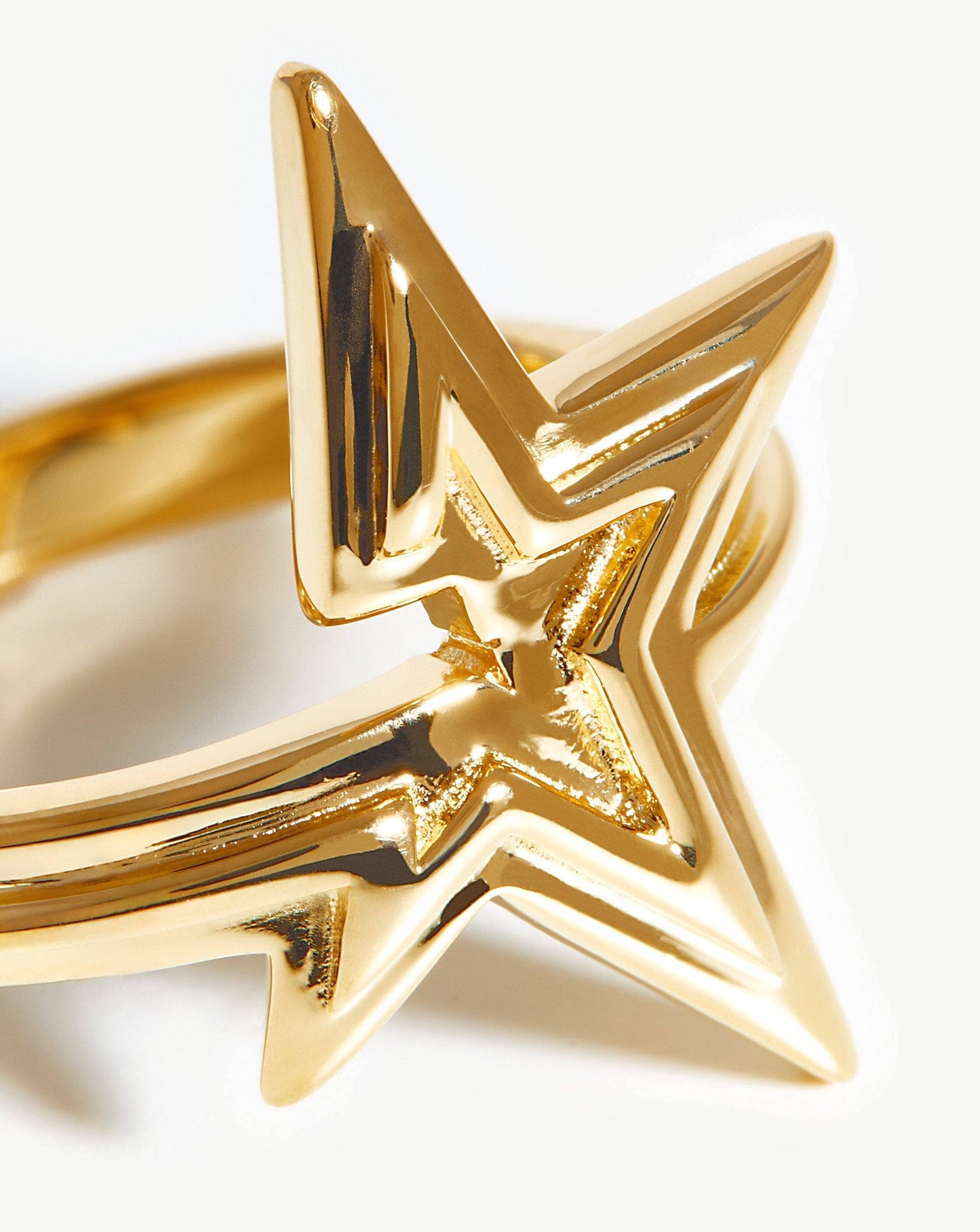 Celestial Ridge Star Ring | 18ct Gold Vermeil