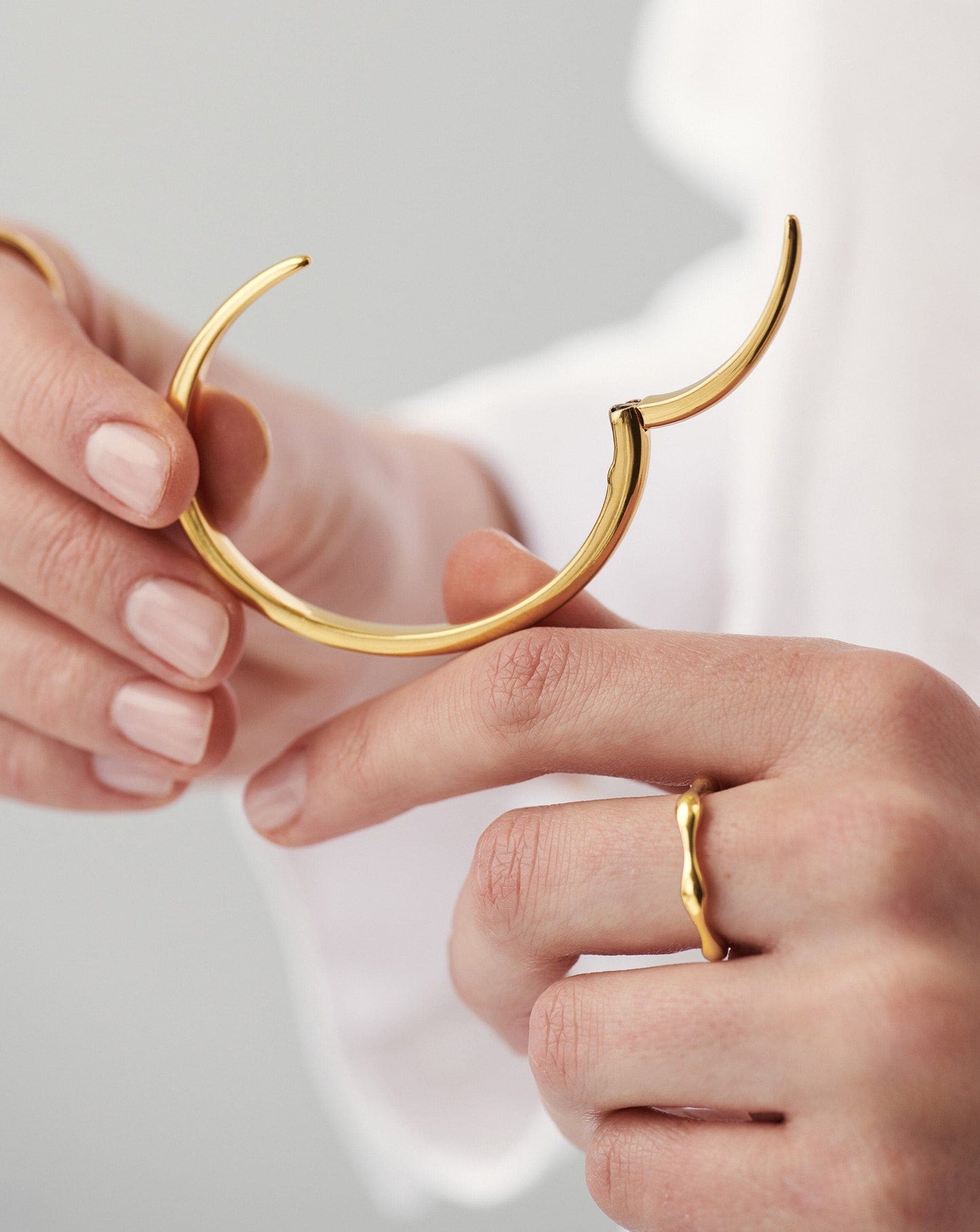Claw Clove Cuff Bracelet | 18ct Gold Plated