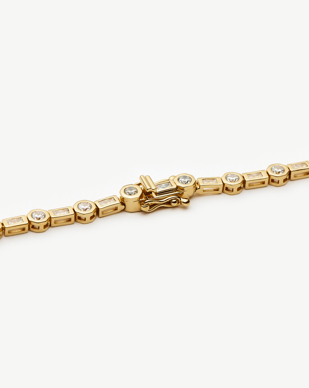 Lucy Williams Tennis Necklace | 18ct Gold Plated
