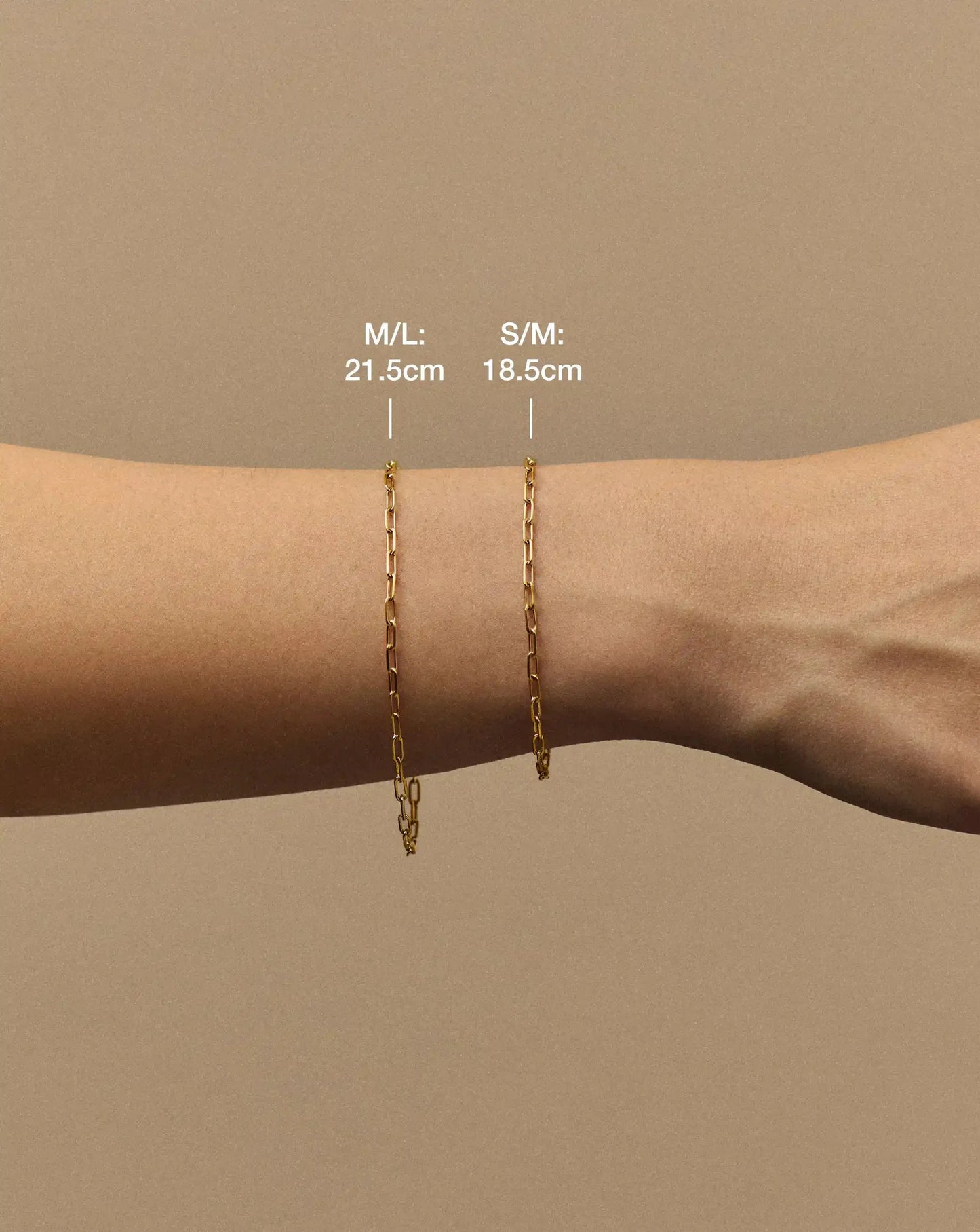 Mini Paperclip Chain Bracelet | 18ct Gold Plated