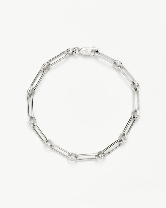 Aegis Chain Bracelet | Silver Plated