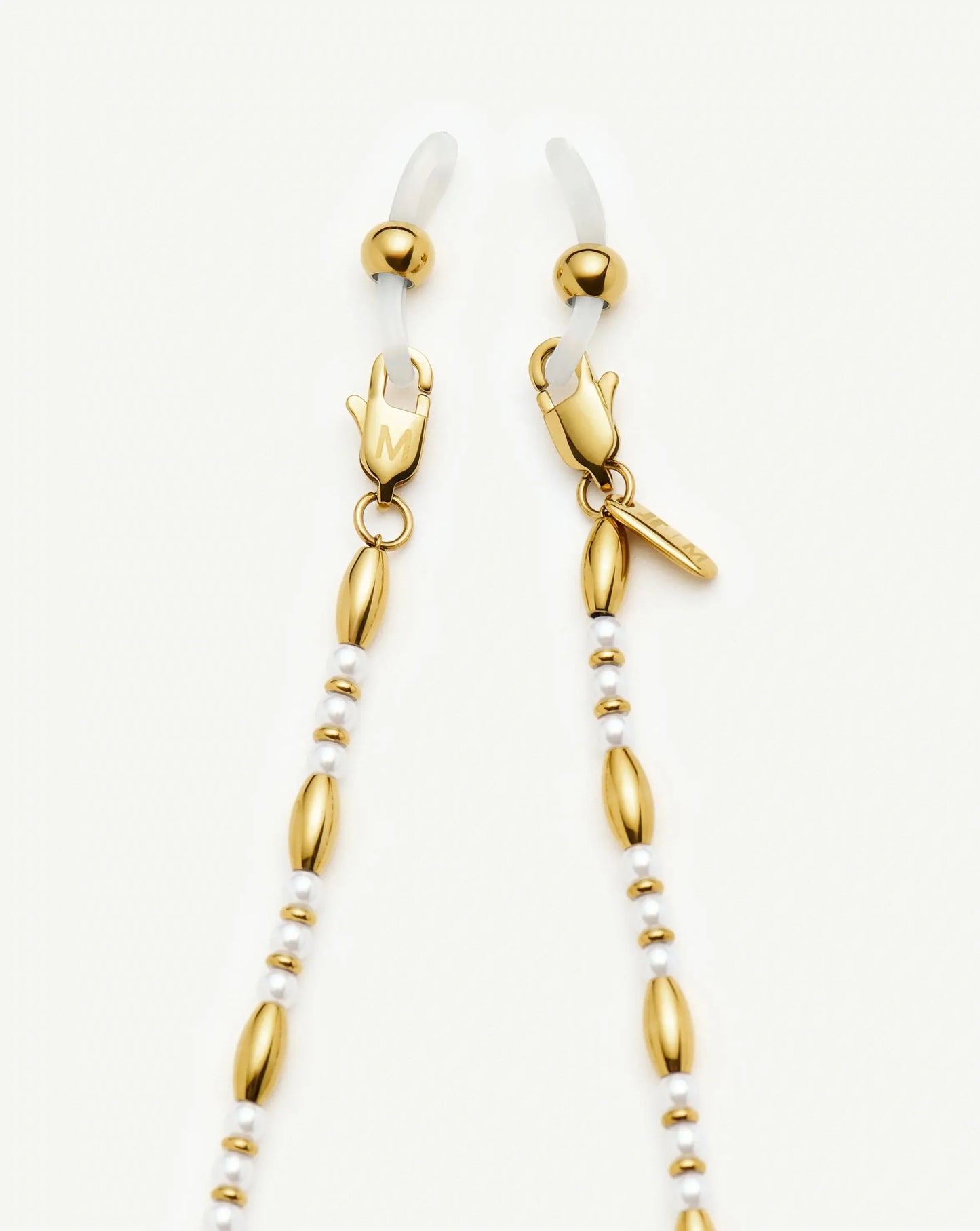 Alyssa Sunglasses Chain | 18ct Gold Plated/Pearl