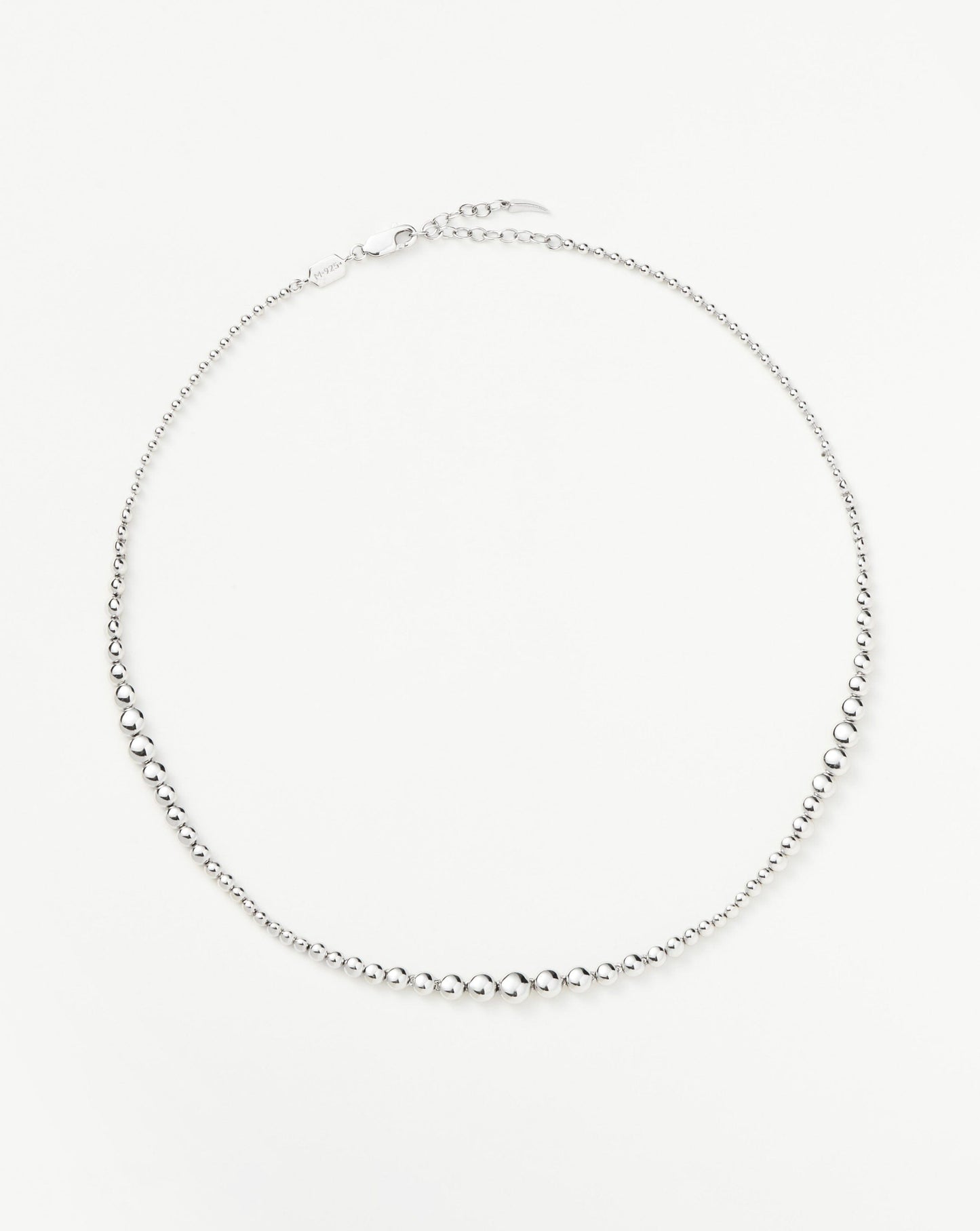 Beaded Choker | Sterling Silver