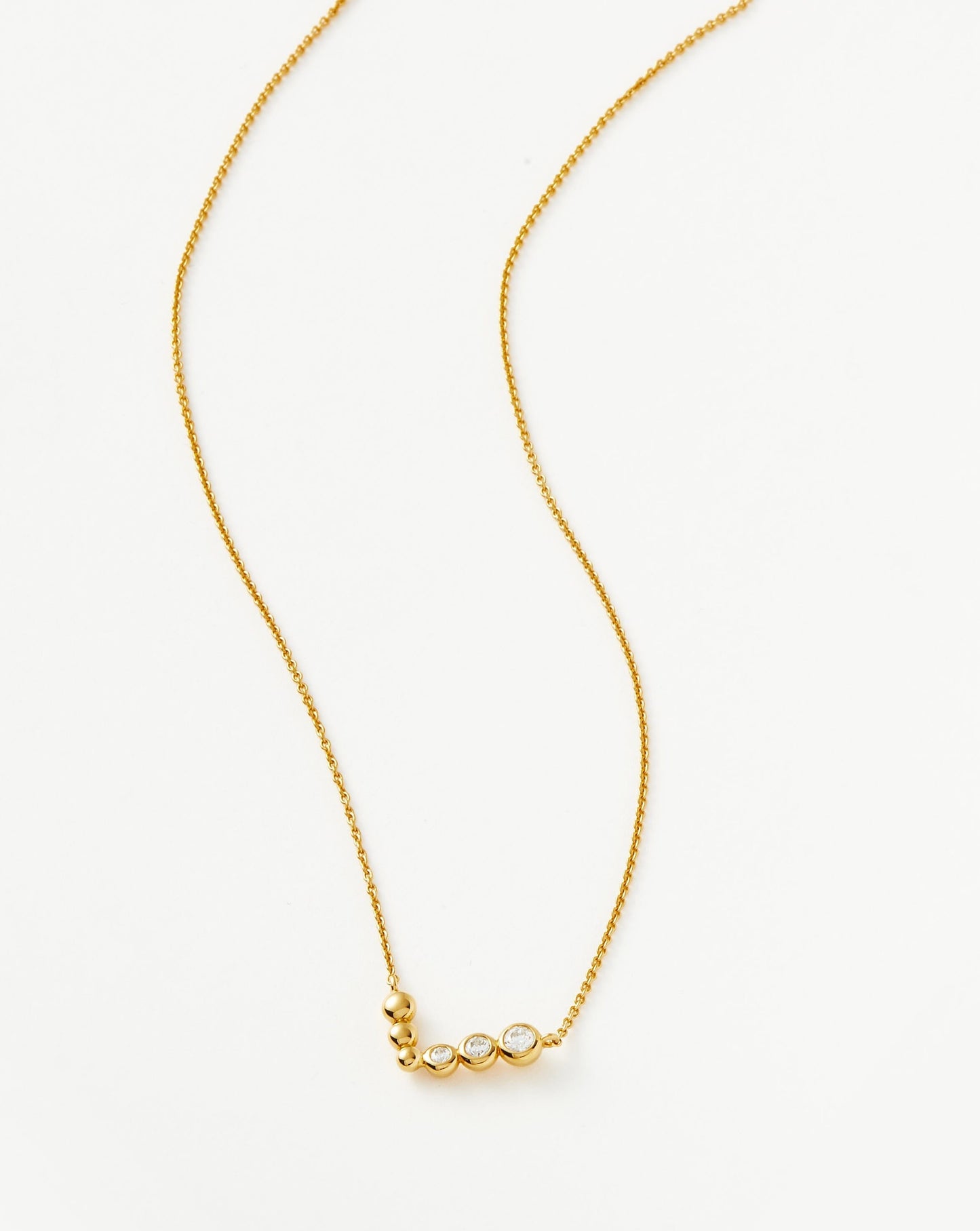 Beaded Stone Pendant Necklace