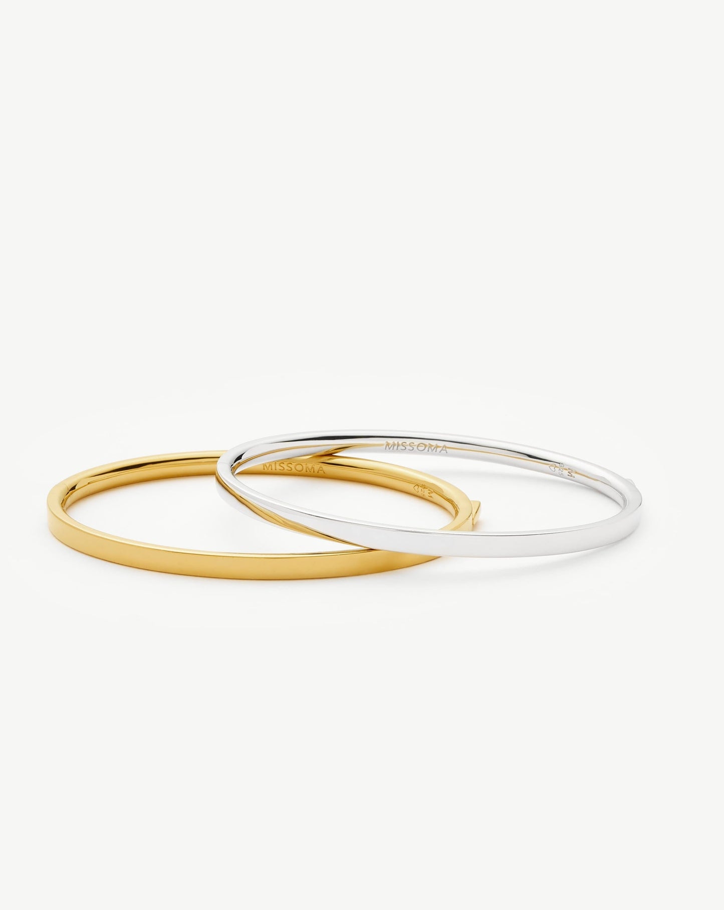 Classic Hinged Bangle | Sterling Silver