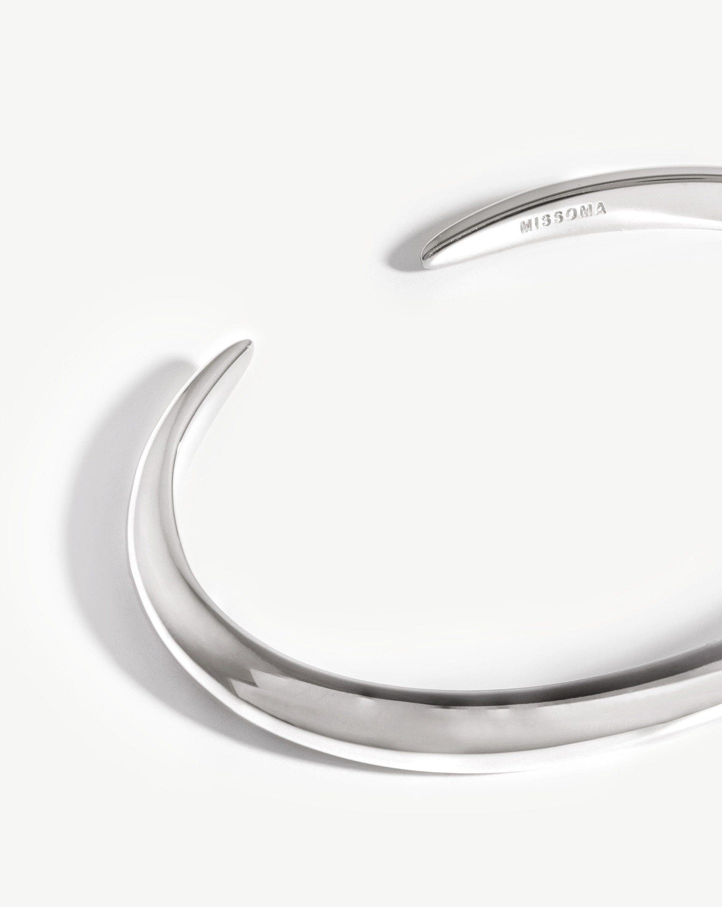 Claw Clove Cuff Bracelet | Silver Plated