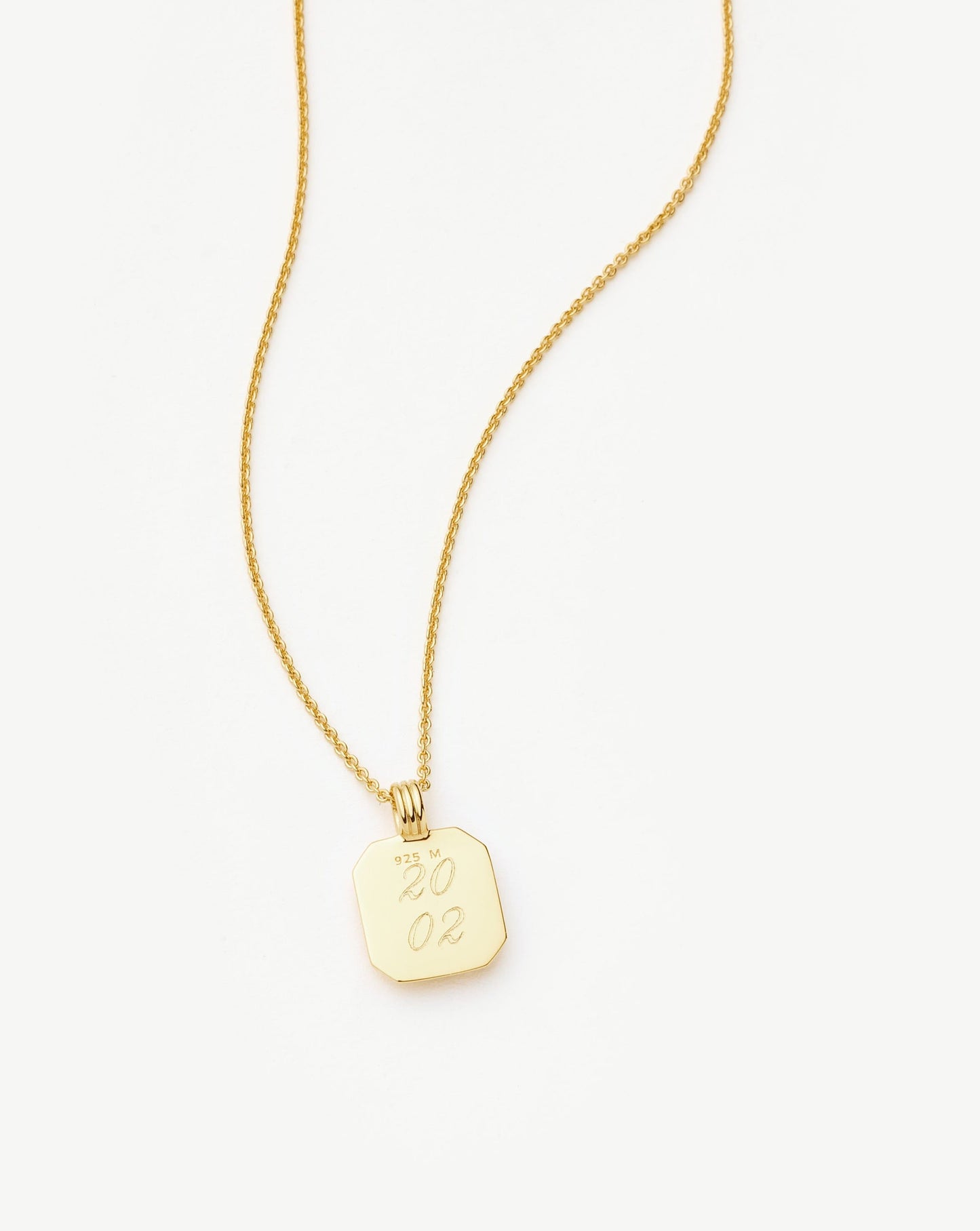 February Birthstone Pendant Necklace | 18ct Gold Vermeil/Amethyst