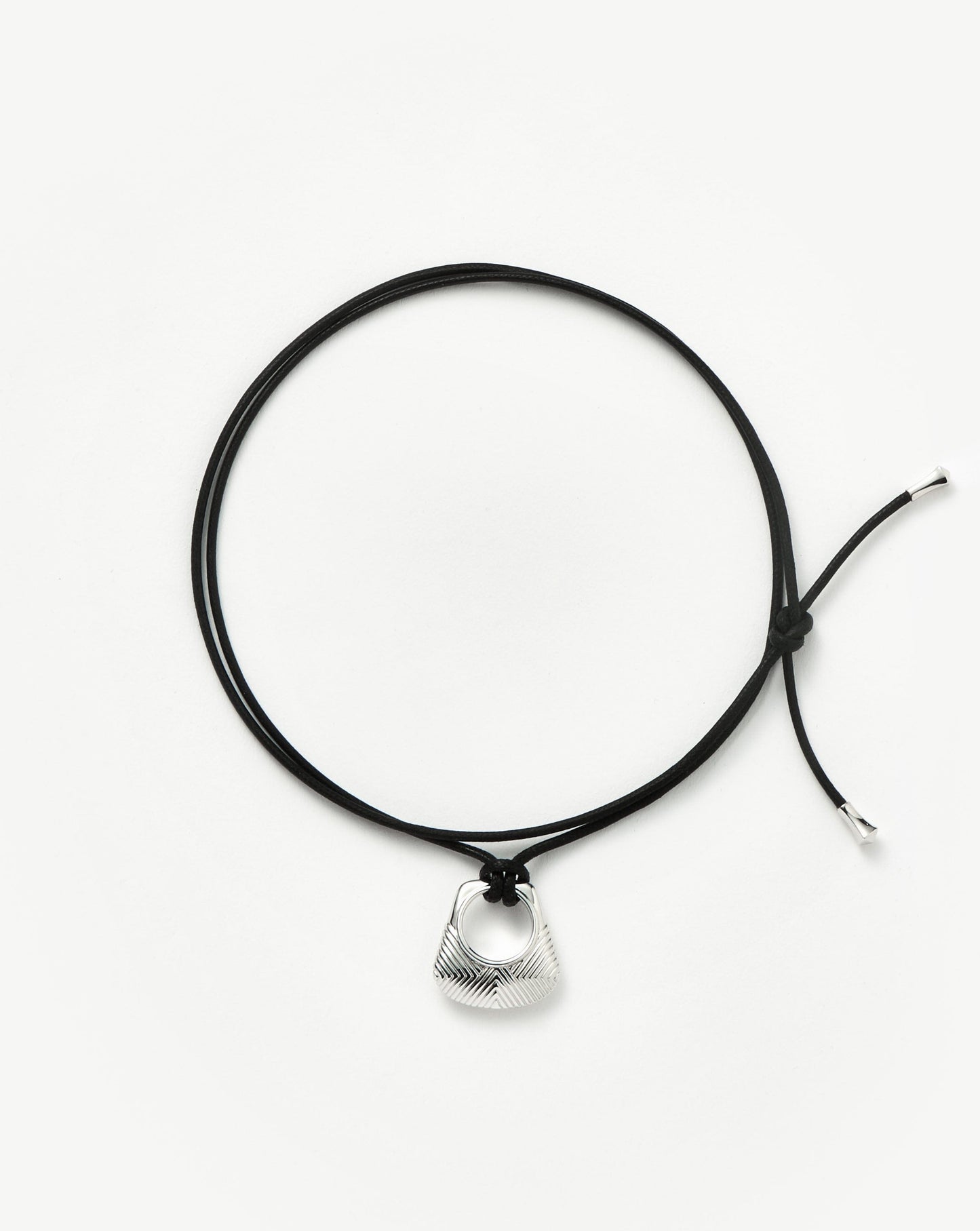 Hera Ridge Pendant Cord Necklace