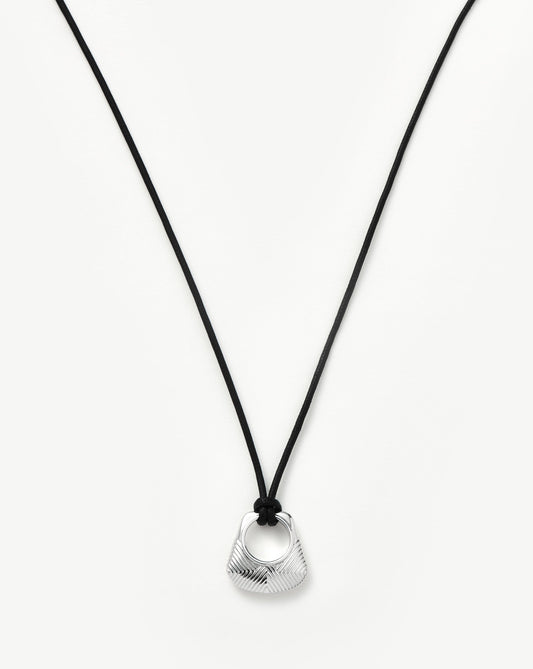 Hera Ridge Pendant Cord Necklace