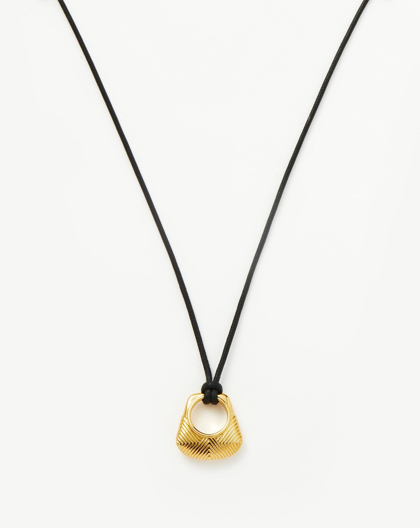 Hera Ridge Pendant Cord Necklace