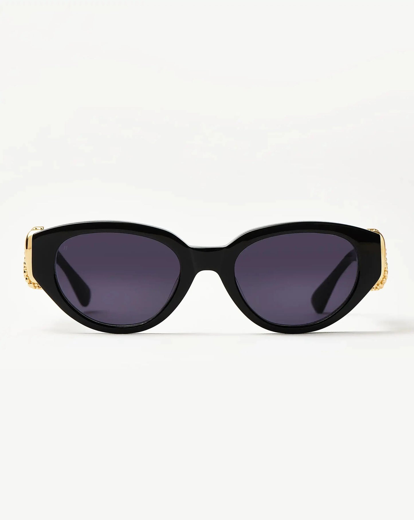 Jimmy Fairly Melissa Cat-Eye Sunglasses | Gold Plated/Black