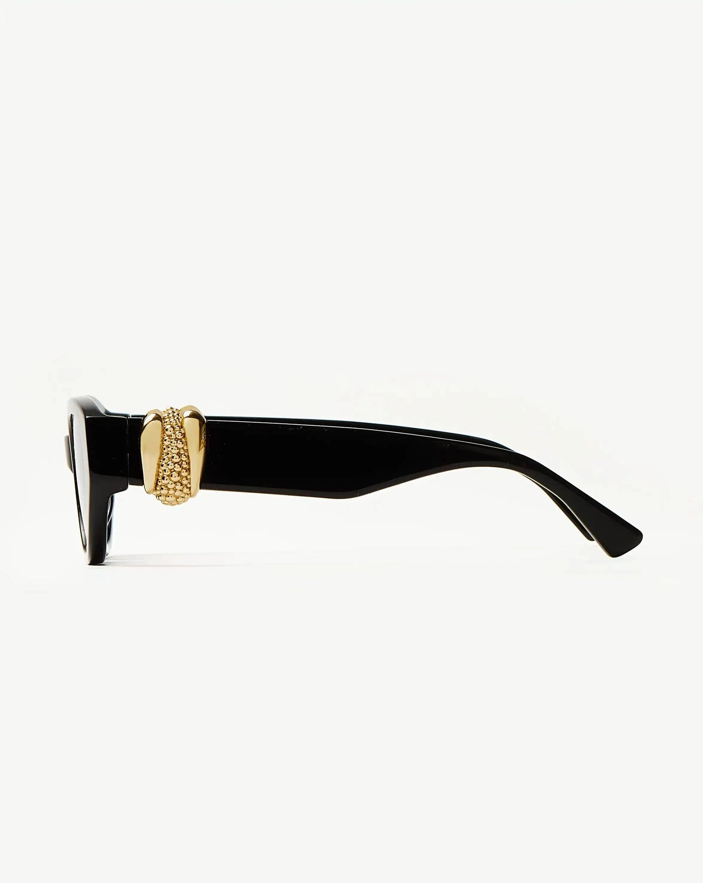 Jimmy Fairly Melissa Cat-Eye Sunglasses | Gold Plated/Black