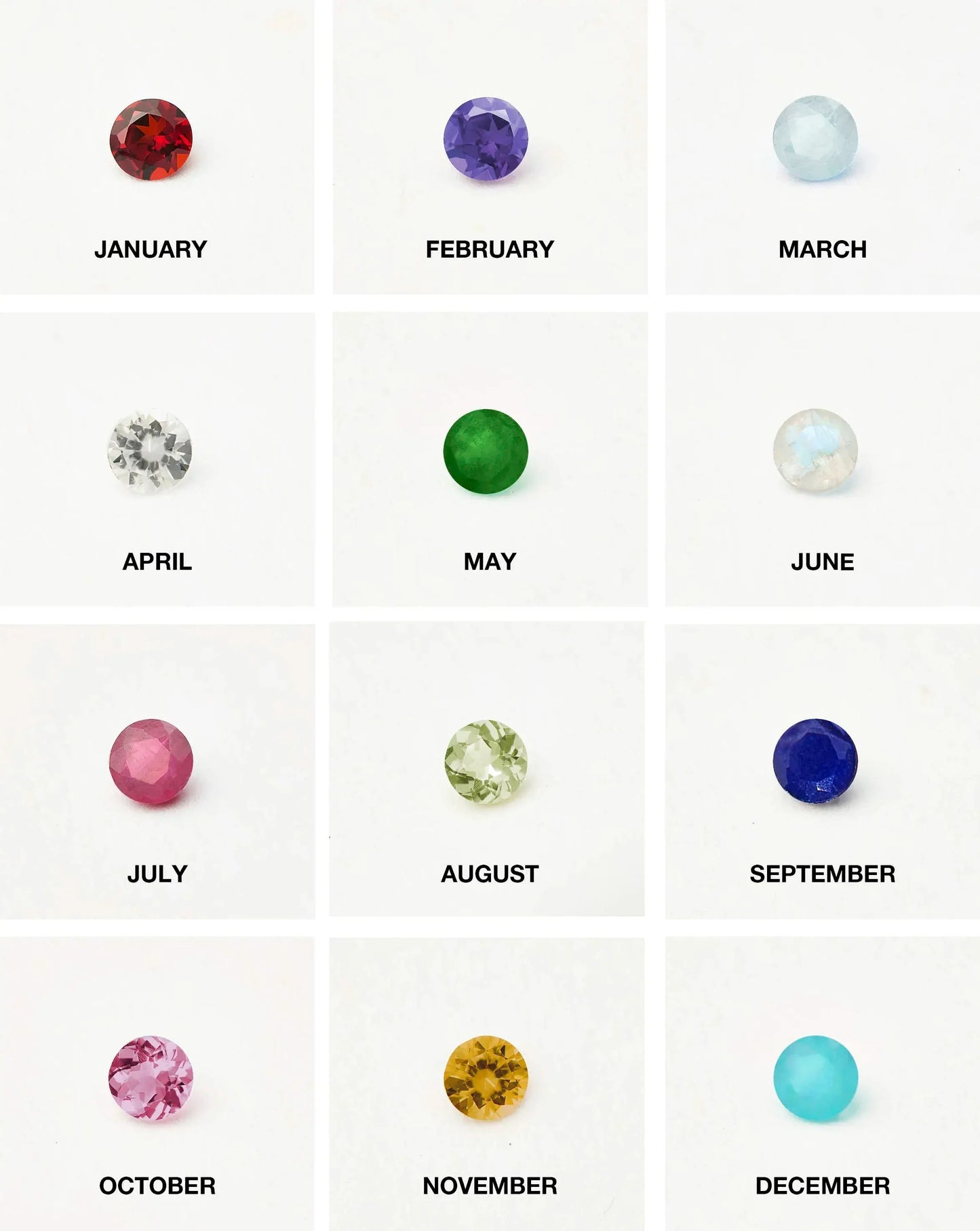 June Birthstone Pendant Necklace | 18ct Gold Vermeil/Rainbow Moonstone