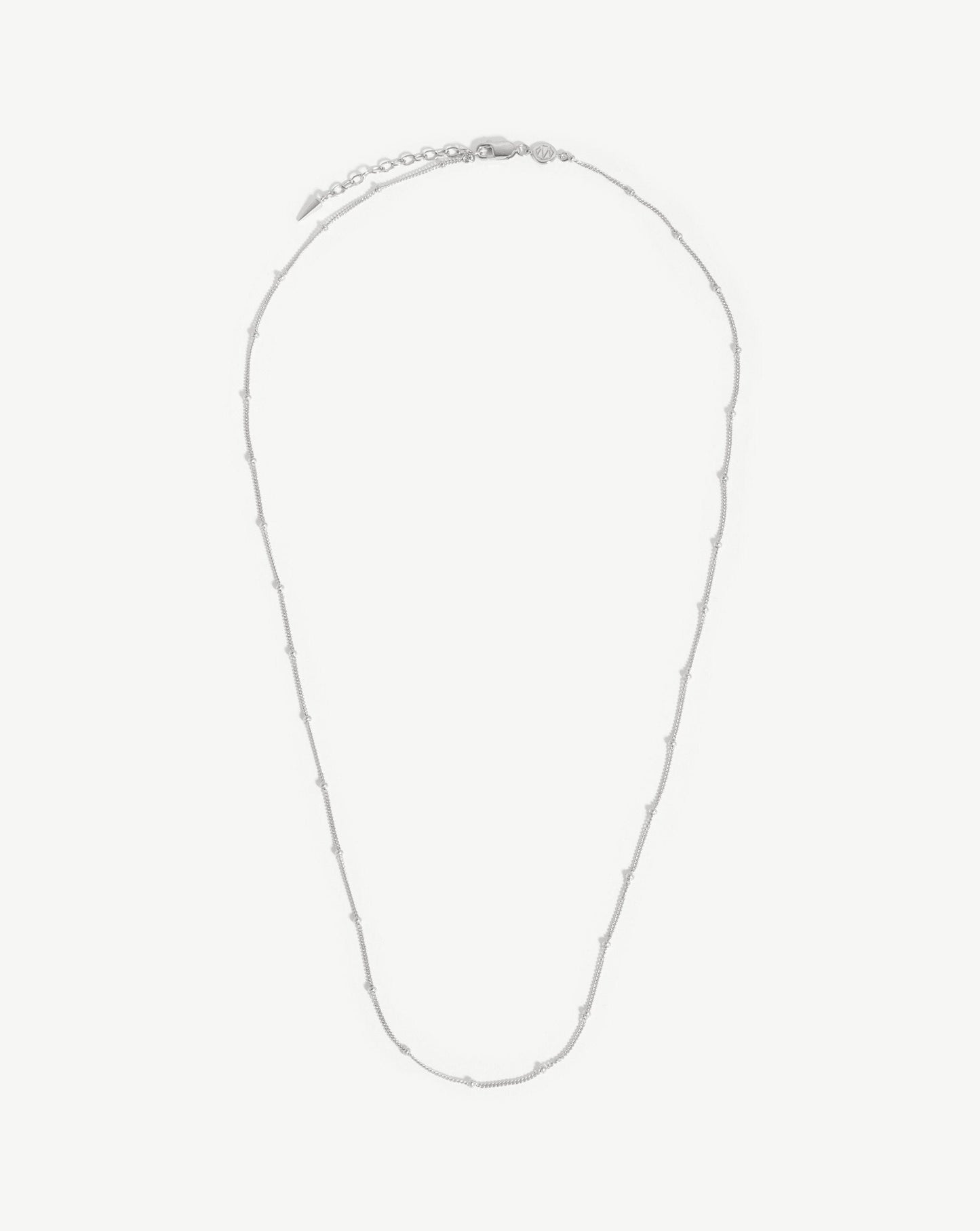 Long Bobble Chain Necklace