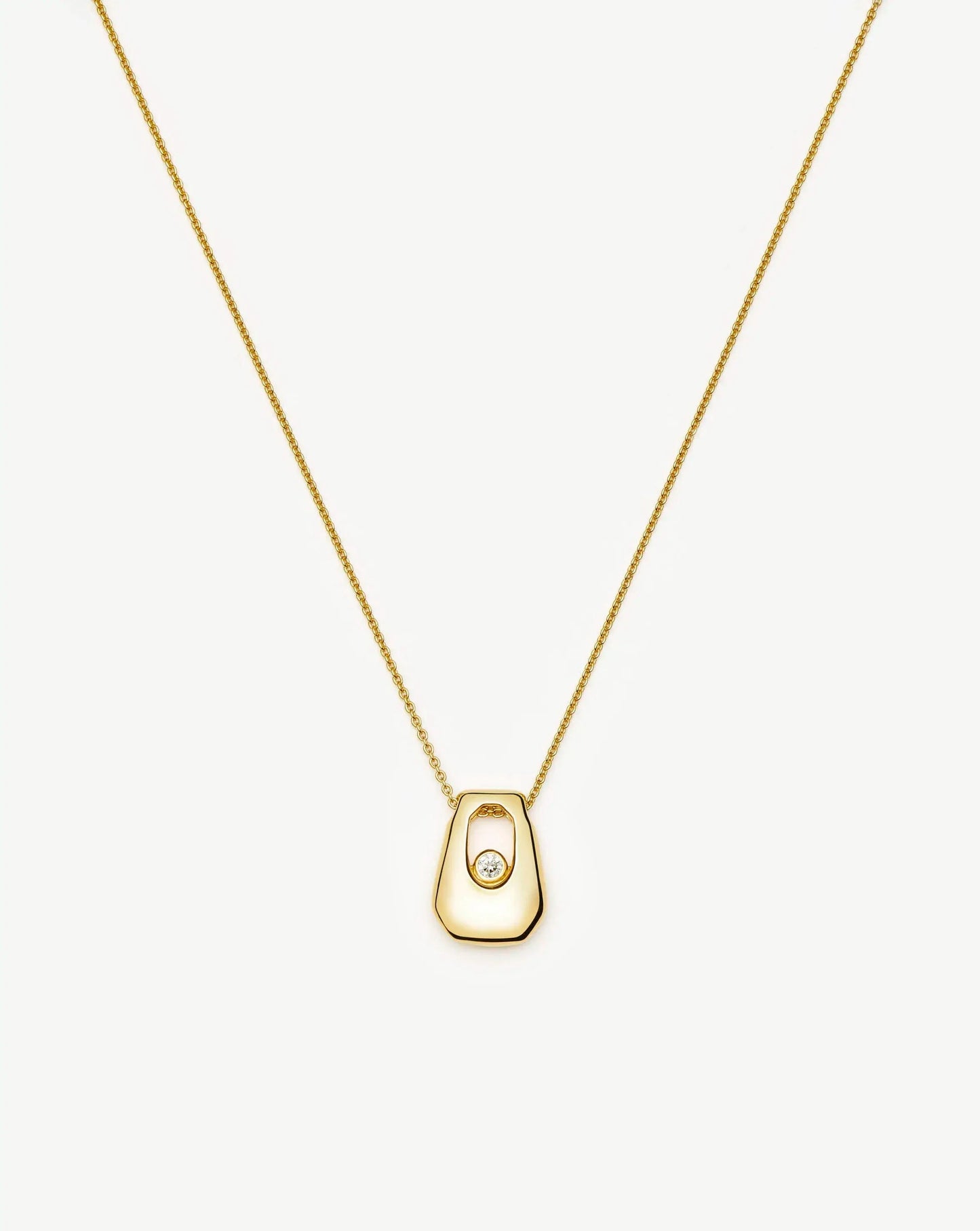Lucy Williams Arco Pendant Necklace | 18ct Gold Vermeil