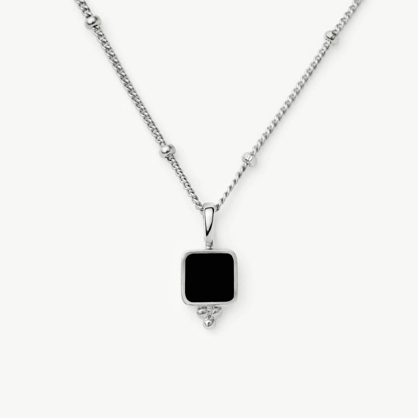 Lucy Williams Black Onyx Choker | Sterling Silver