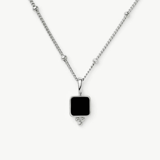 Lucy Williams Black Onyx Choker | Sterling Silver