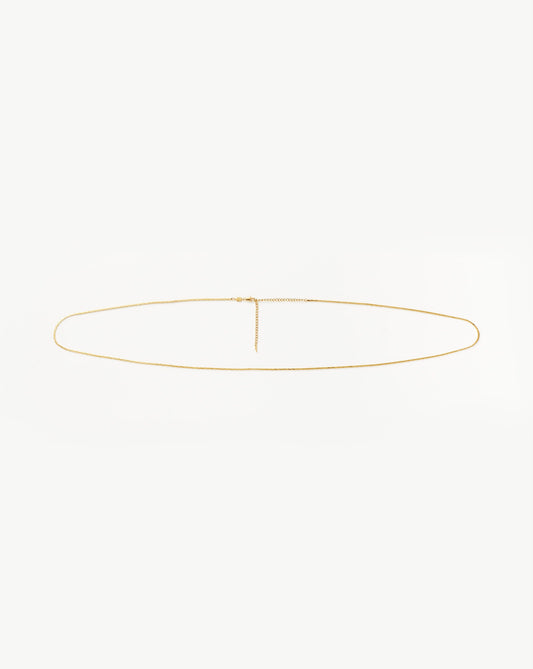 Lucy Williams Cobra Snake Belly Chain | 18ct Gold Plated