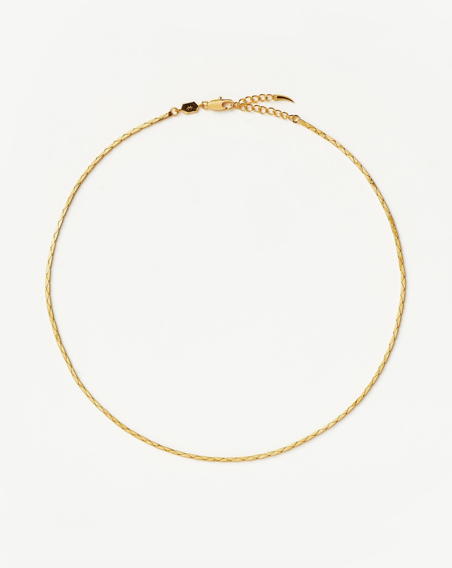 Lucy Williams Cobra Snake Chain Choker | 18ct Gold Plated