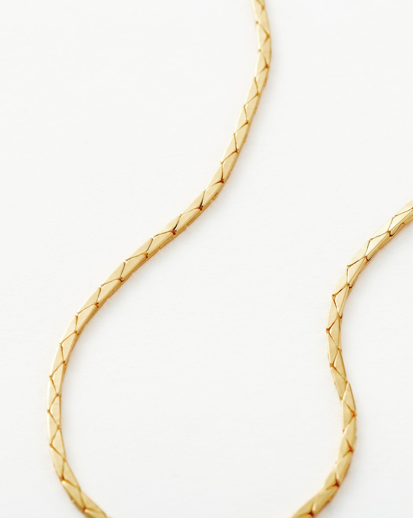 Lucy Williams Cobra Snake Chain Choker | 18ct Gold Plated