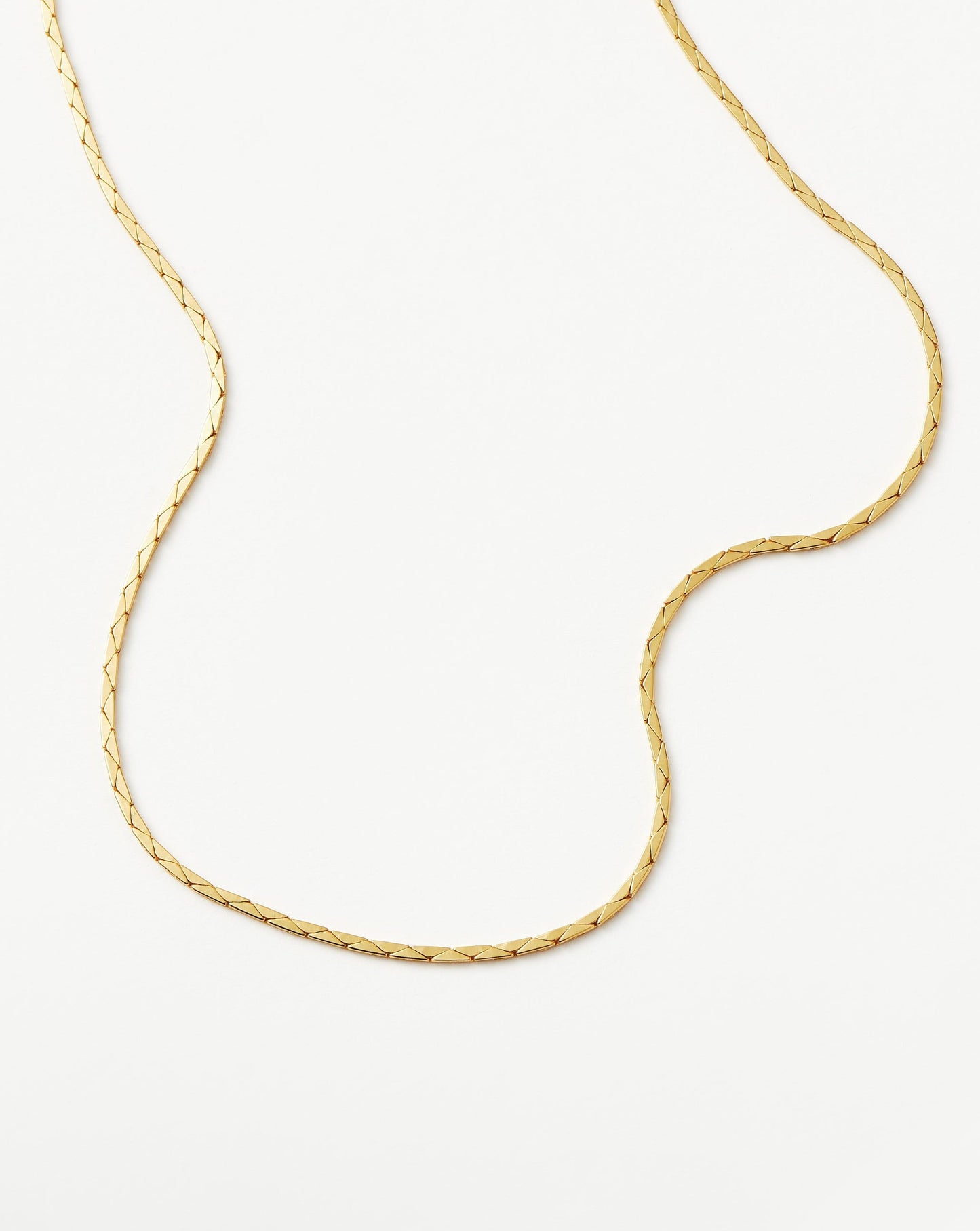 Lucy Williams Cobra Snake Chain Choker | 18ct Gold Plated