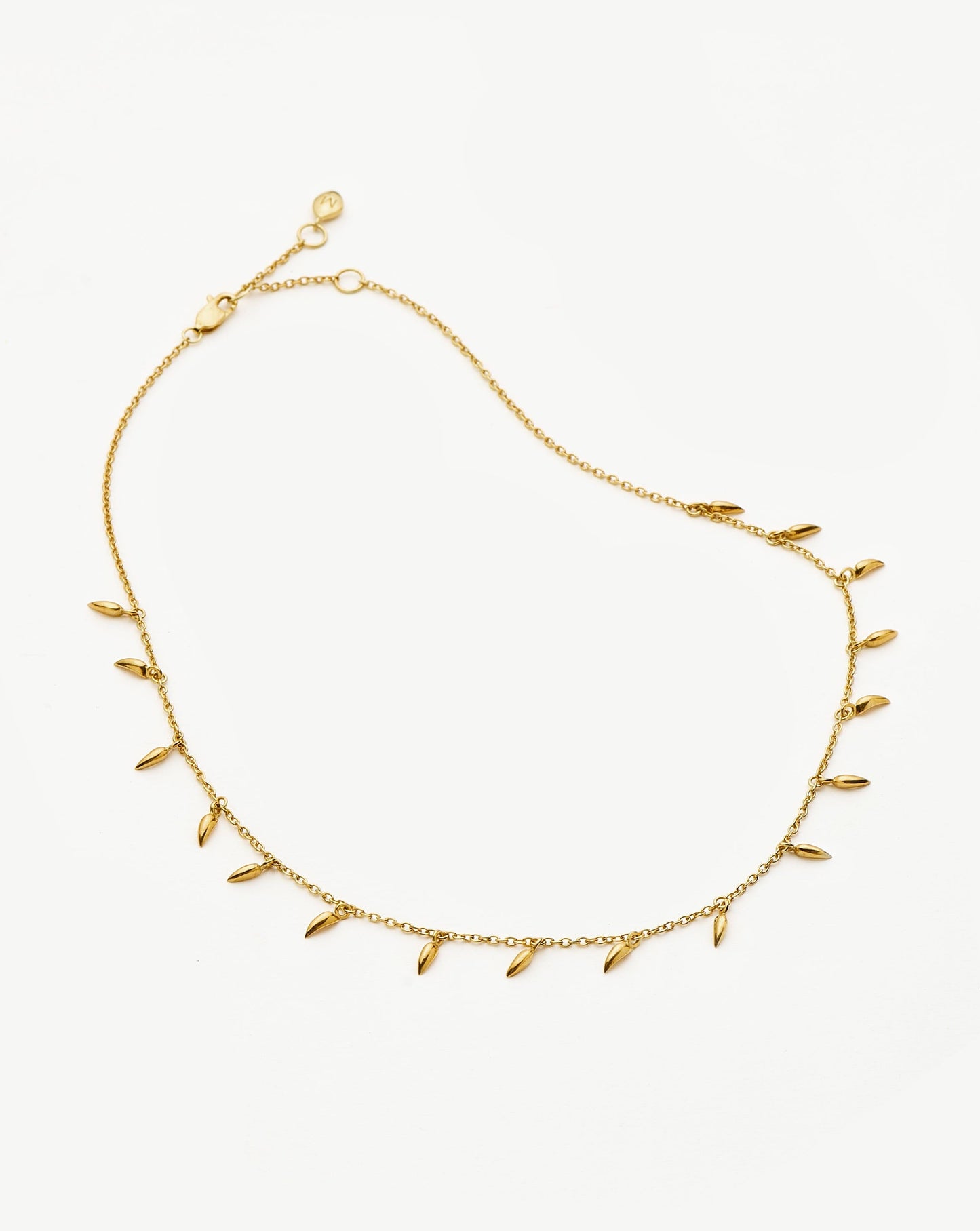 Lucy Williams Mini Fang Necklace | 18ct Gold Vermeil
