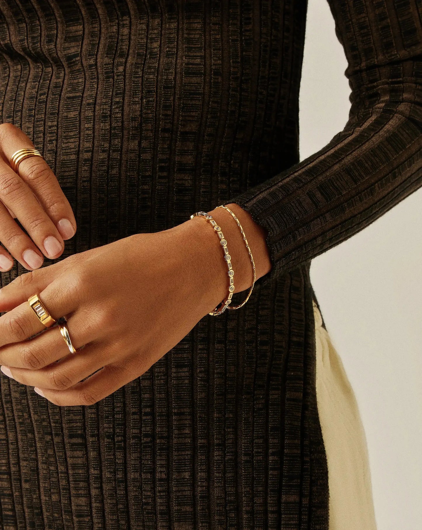 Lucy Williams Tennis Bracelet | 18ct Gold Vermeil