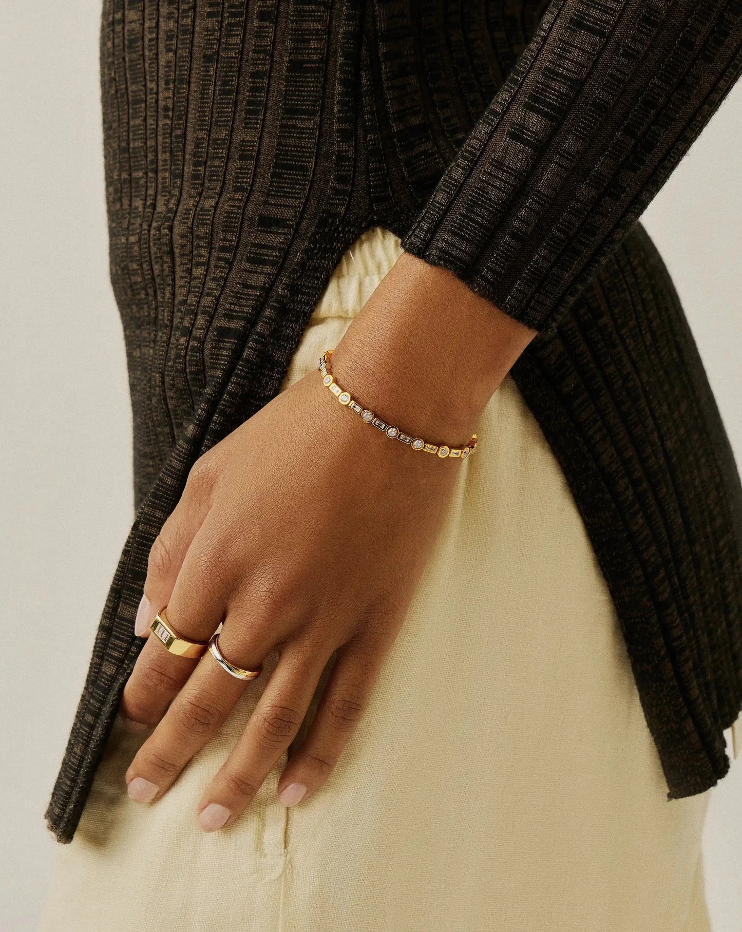 Lucy Williams Tennis Bracelet | 18ct Gold Vermeil