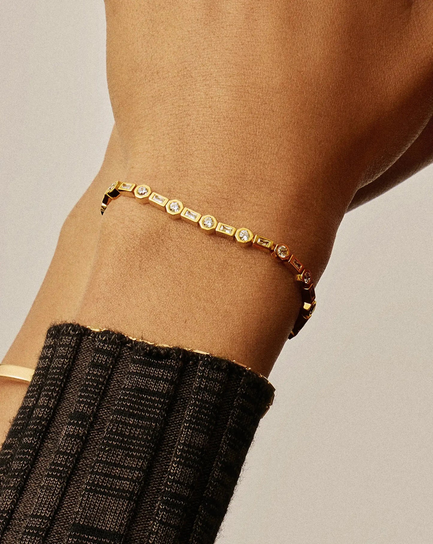 Lucy Williams Tennis Bracelet | 18ct Gold Vermeil