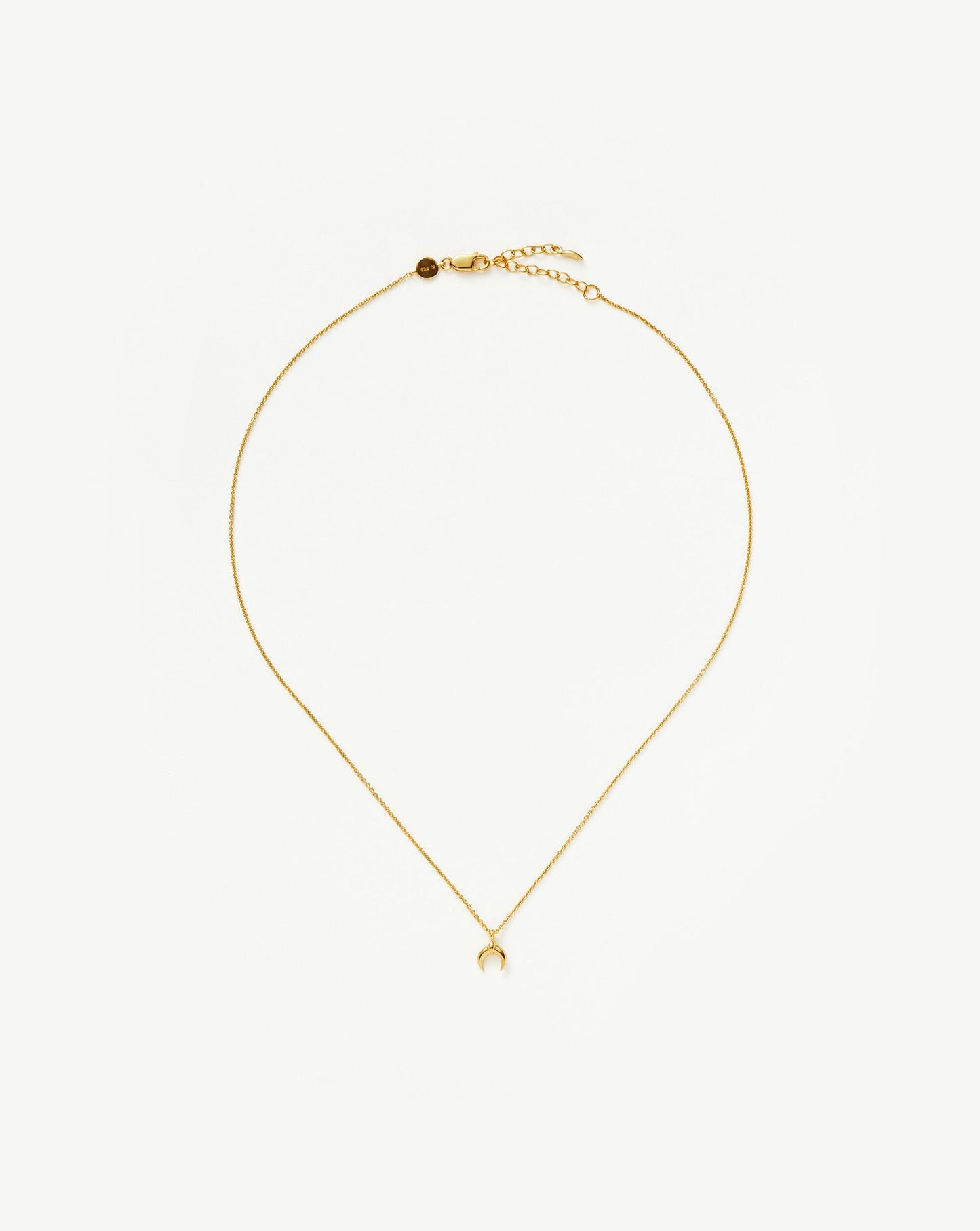 Lucy Williams Tiny Horn Necklace