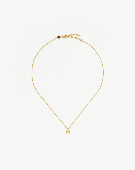 Lucy Williams Tiny Horn Necklace