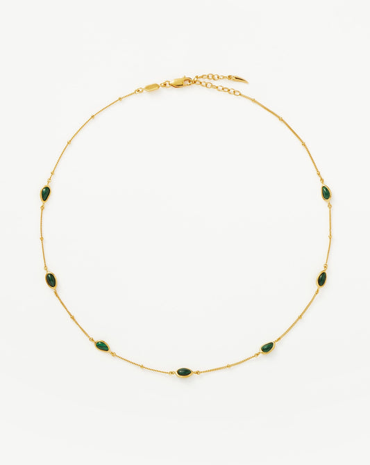 Magma Gemstone Charm Choker