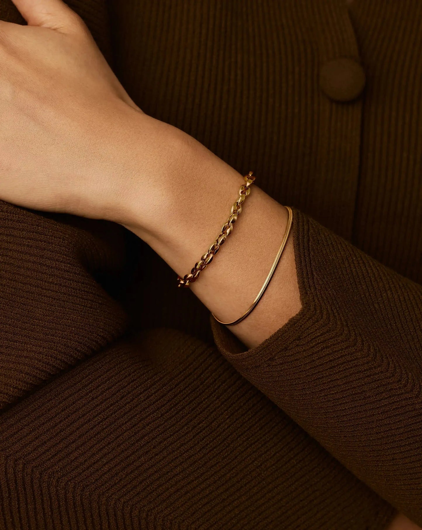 Mariner Chain Bracelet | 18ct Gold Plated