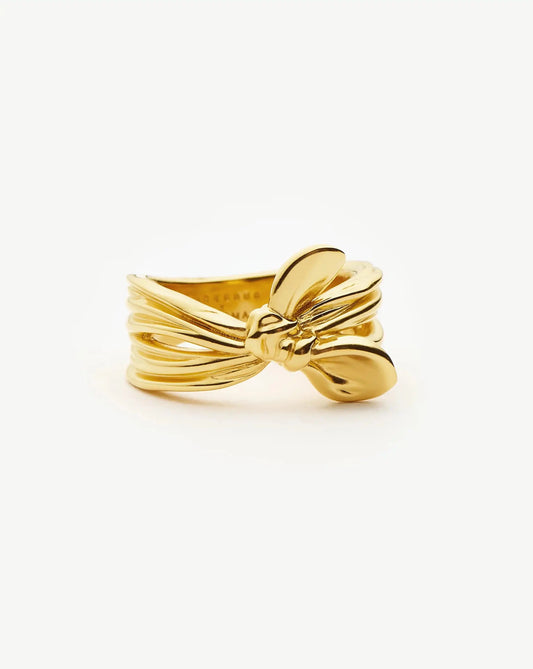 MARKGONG Bow Ring | 18ct Gold Plated