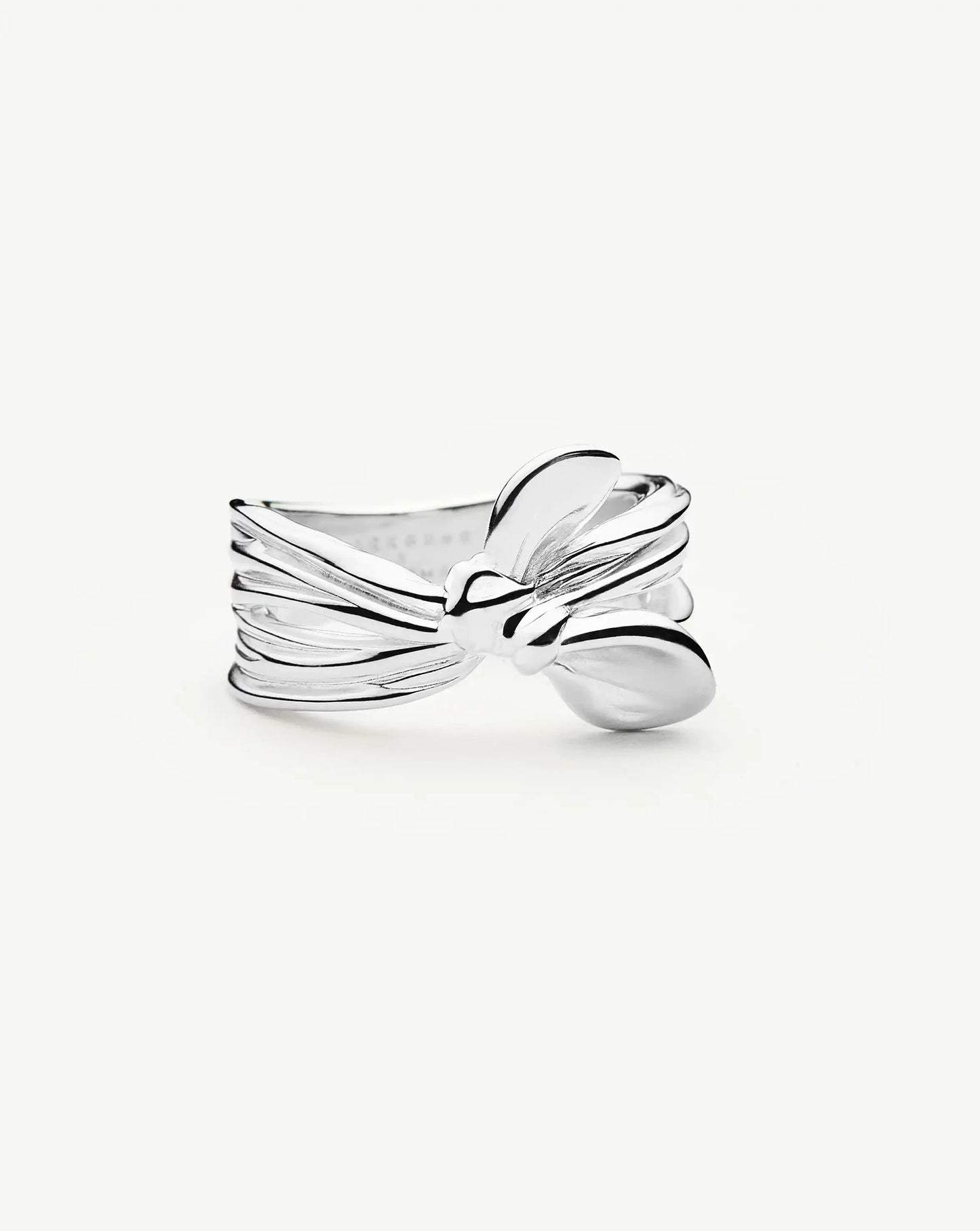 MARKGONG Bow Ring | Silver Plated