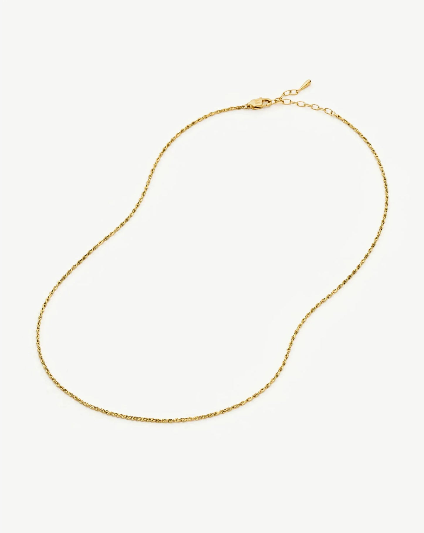 Medium Rope Chain Necklace | 18ct Gold Plated